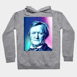 Richard Wagner Snowy Portrait | Richard Wagner Artwork 13 Hoodie